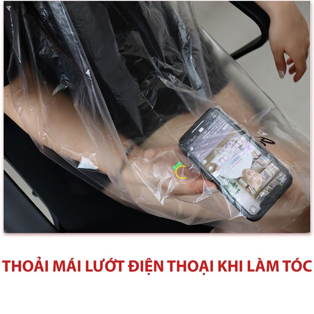 1 chiếc Áo choàng nilon hỗ trợ nhuộm tóc