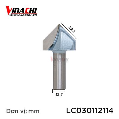 Mũi mòi V Tideway LC0301 90º