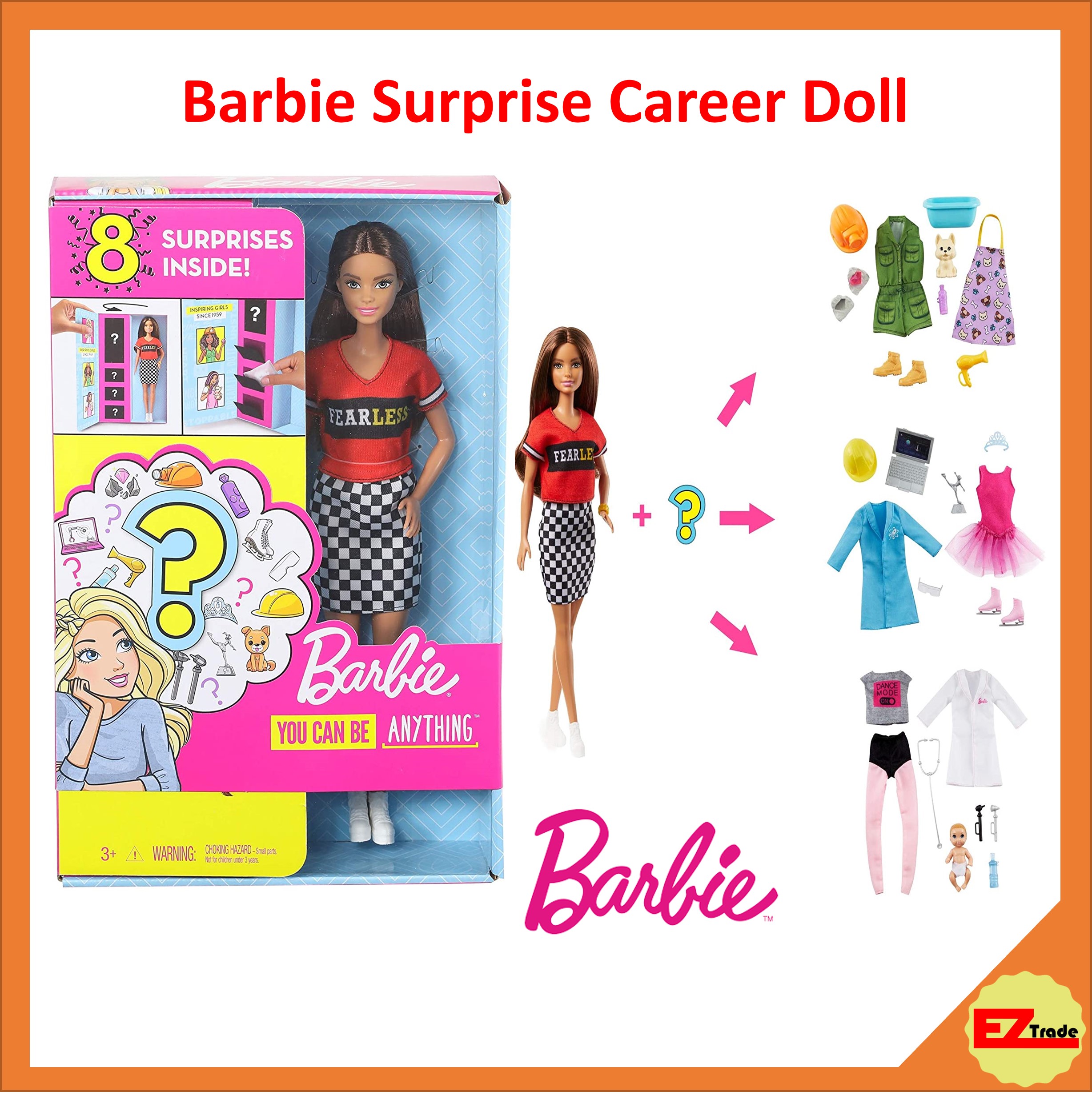 Barbie discount surprise career