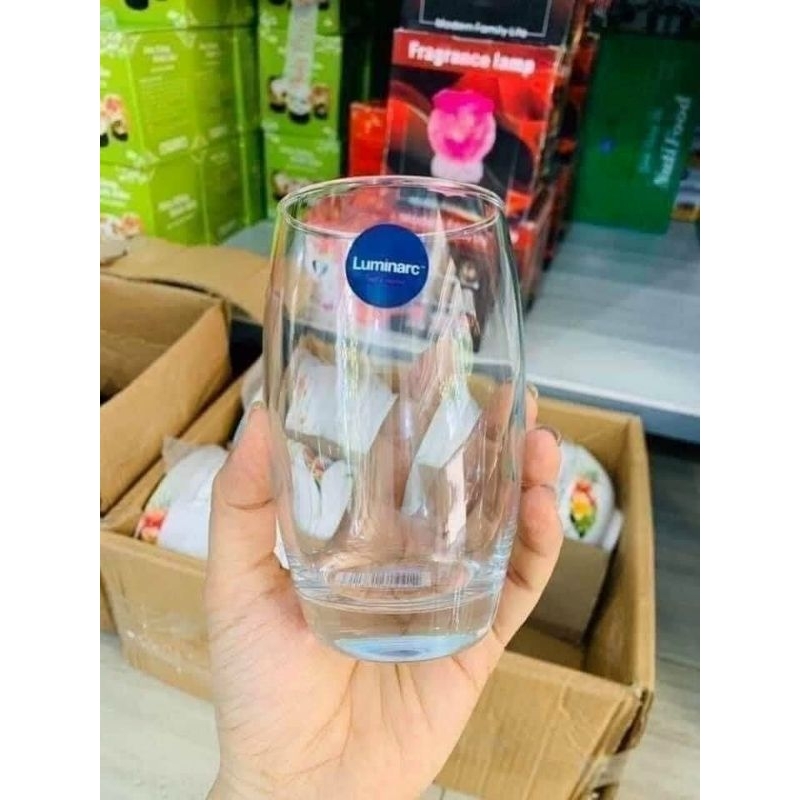 (Sẵn Hàng) Bộ 6 Cốc Thủy Tinh Luminarc 350ml