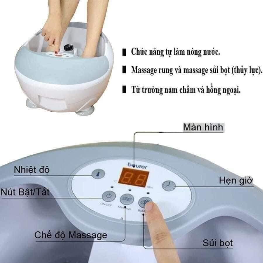 BỒN MASSAGE NGÂM CHÂN BEURER FB50