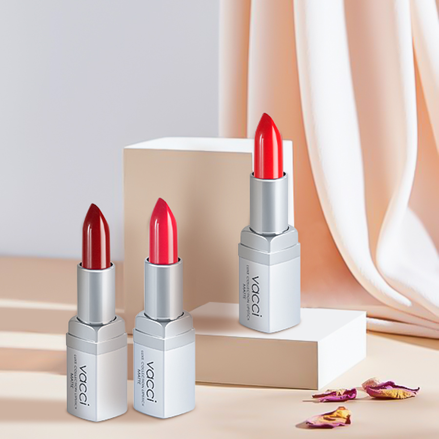 Son Lì Lâu Trôi Dưỡng Môi Cao Cấp Vacci Matte Lipstick