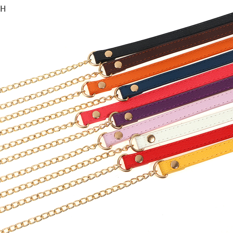 HF 120CM Bag Chain Leather Shoulder Bag Handle Strap Handbags Strap Bag Accessory