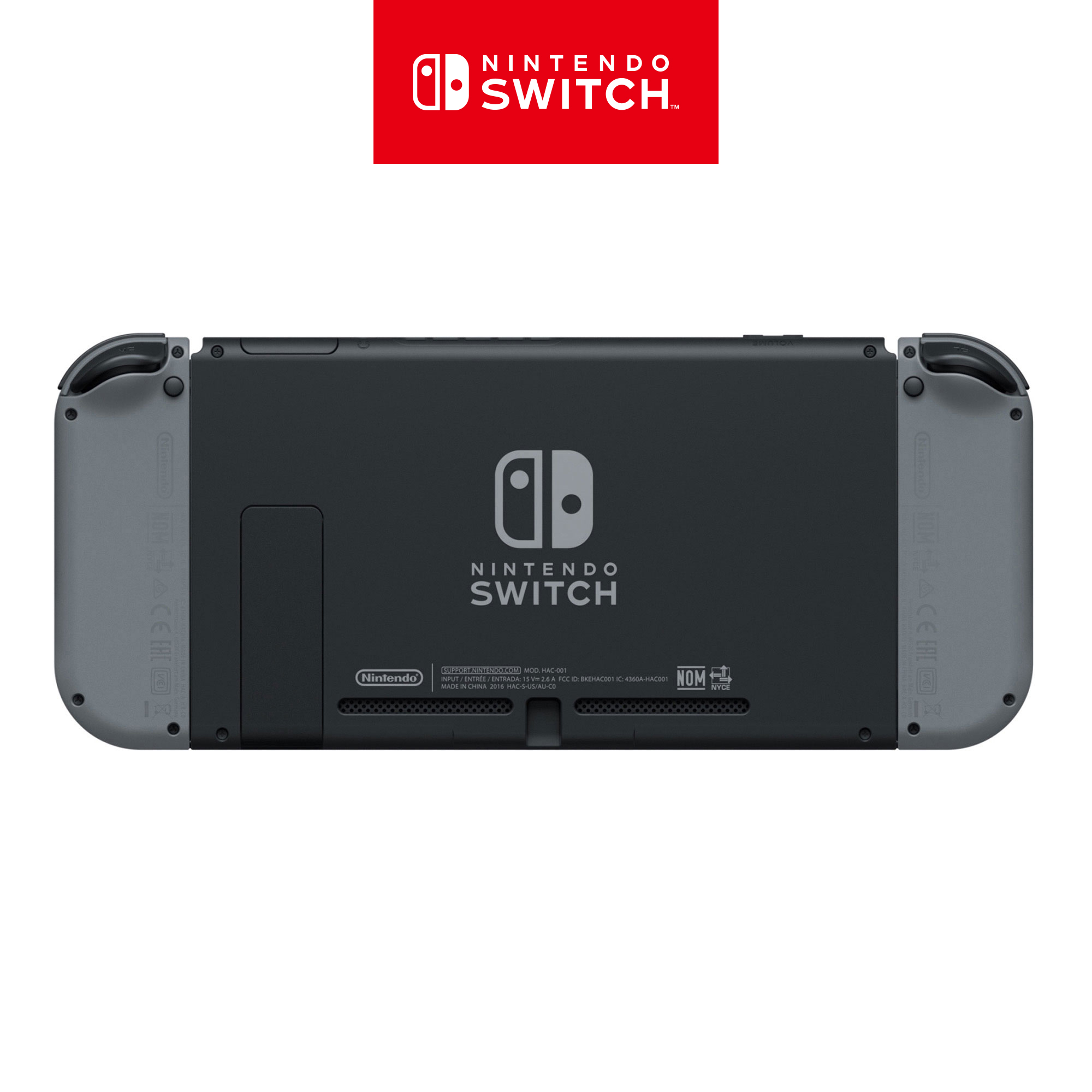 Nintendo Official Store] Nintendo Switch with Gray Joy‑Con