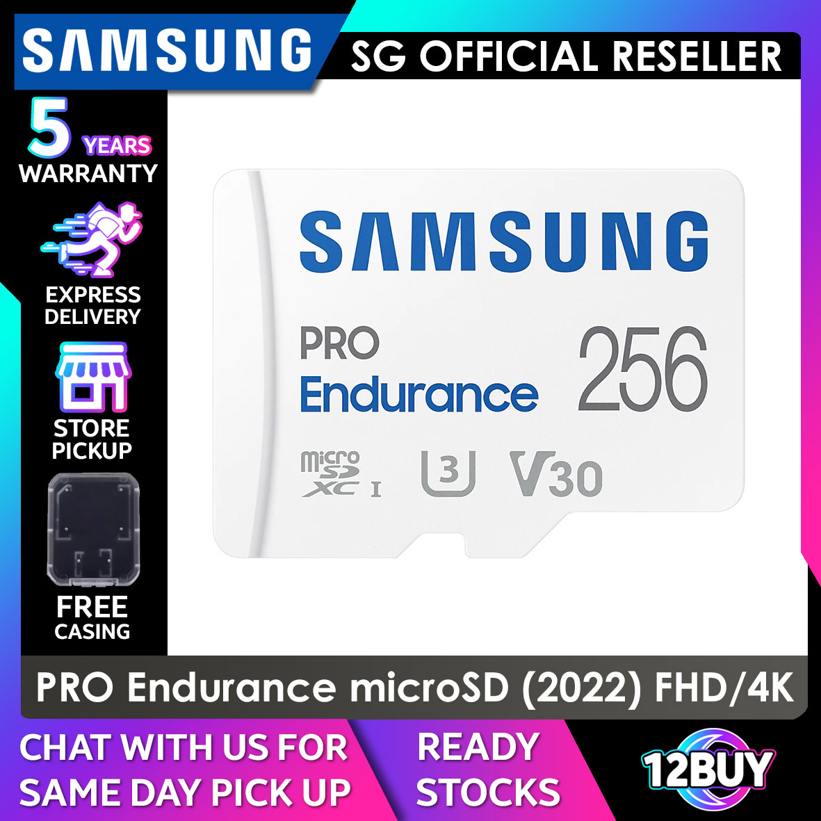samsung pro endurance 256gb microsdxc