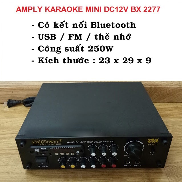 Amply mini CALIFLOWER BX2277 và 777B-1