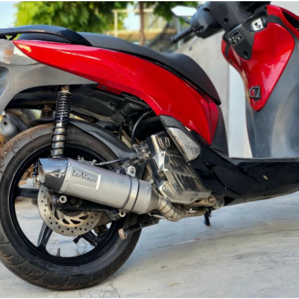 Pô độ LEOVINCE SBK - ONE Đầu Carbon Fitber