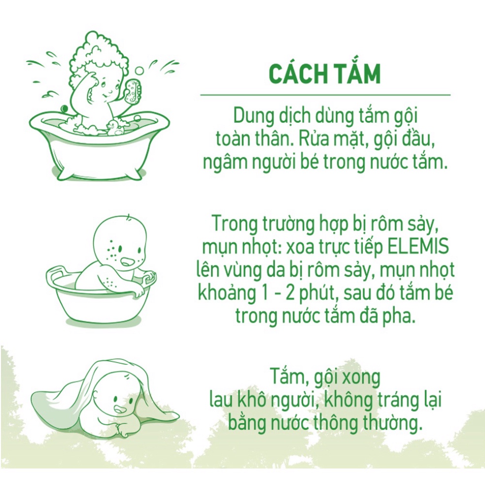 Tắm gội thảo dược ELEMIS.
