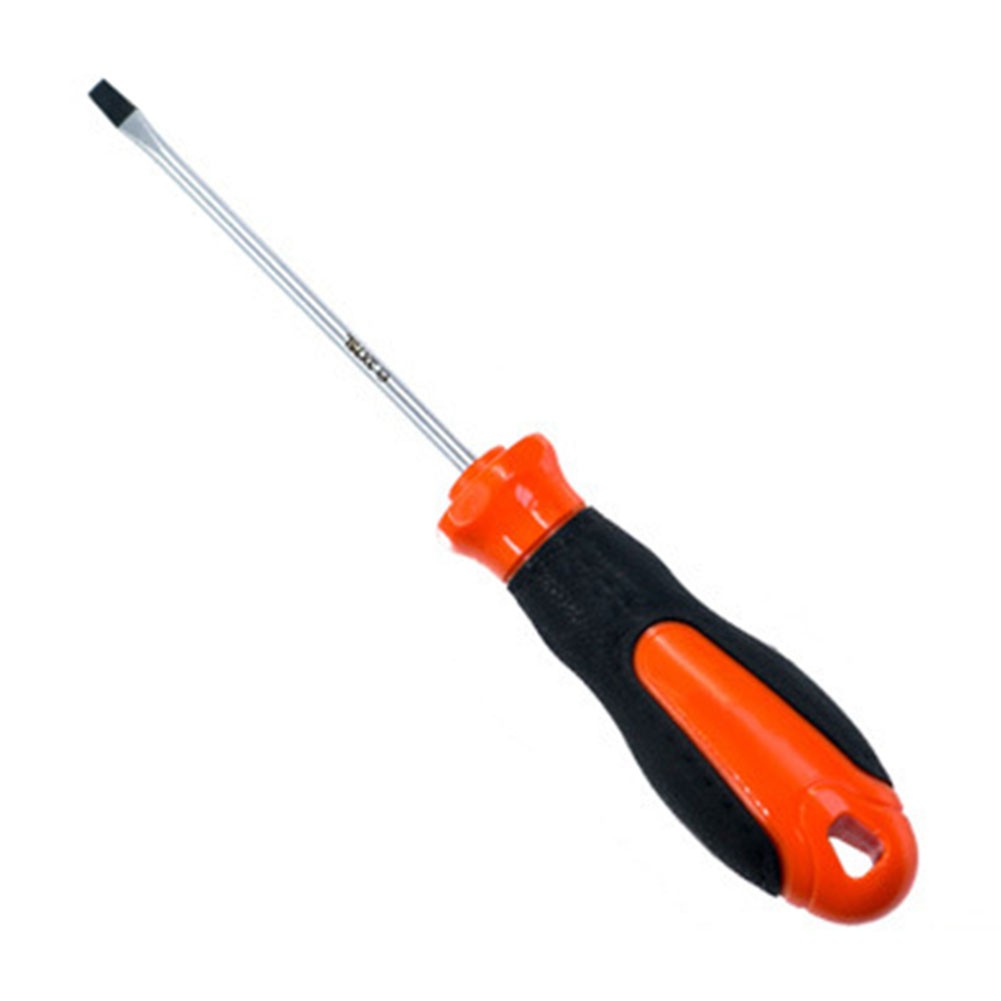 Toolstar 2Pcs Cross/Slotted Screwdriver Steel Rubber Hand Tools Screwdriver Nutdrivers