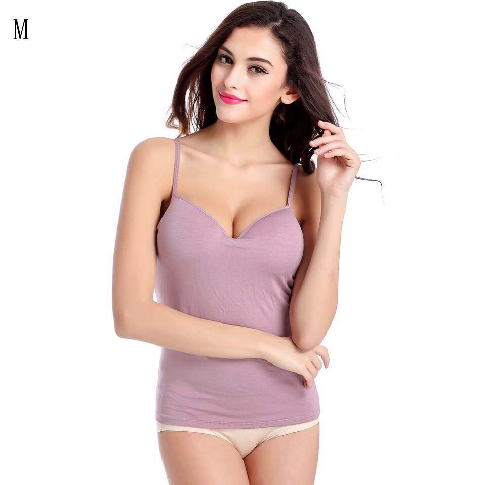 Women Crop Top With Pad Bra Strappy Bralette Bralet Tops Elastic Sleeveless Halter Women Shirts Fitness Underwear