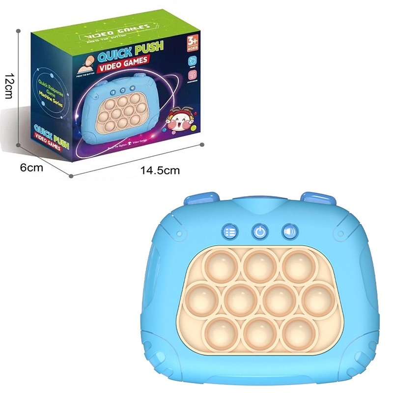 Press The Button To Play Games Children's Toys Ground Mouse Games And Quickly Push Puzzle Toys Multiplayer Toys English Version