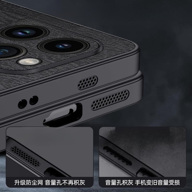 For Vivo Y28 Case Wood Texture Canvas Hrad Shockproof For Vivo Y28 Back Cover Phone Cases.