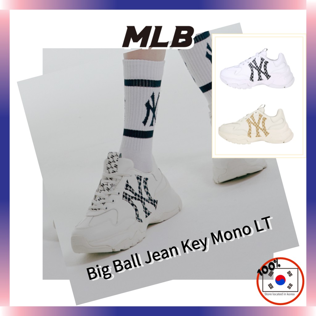 Giày MLB Bigball Chunky Mickey New York Yankees 32SHCK94150I  Sneaker  Daily