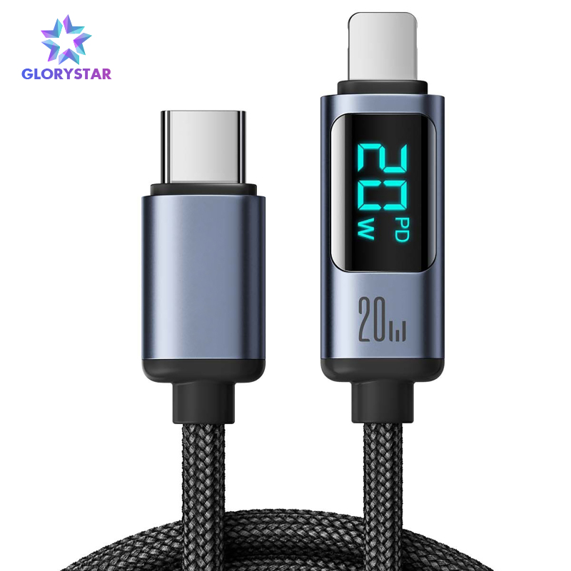Usb to usb c cable type c braided cable 480mbps data transmission 100w power delivery for laptop phone tablet computer