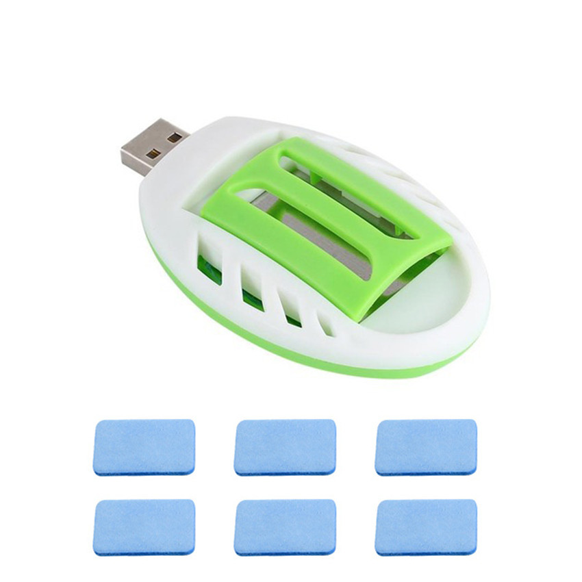 Summer Portable Insect USB Mosquito Killer Electric Mosquito Repeller Repellent Plastic Pest Incense Heater Control Sleep Home