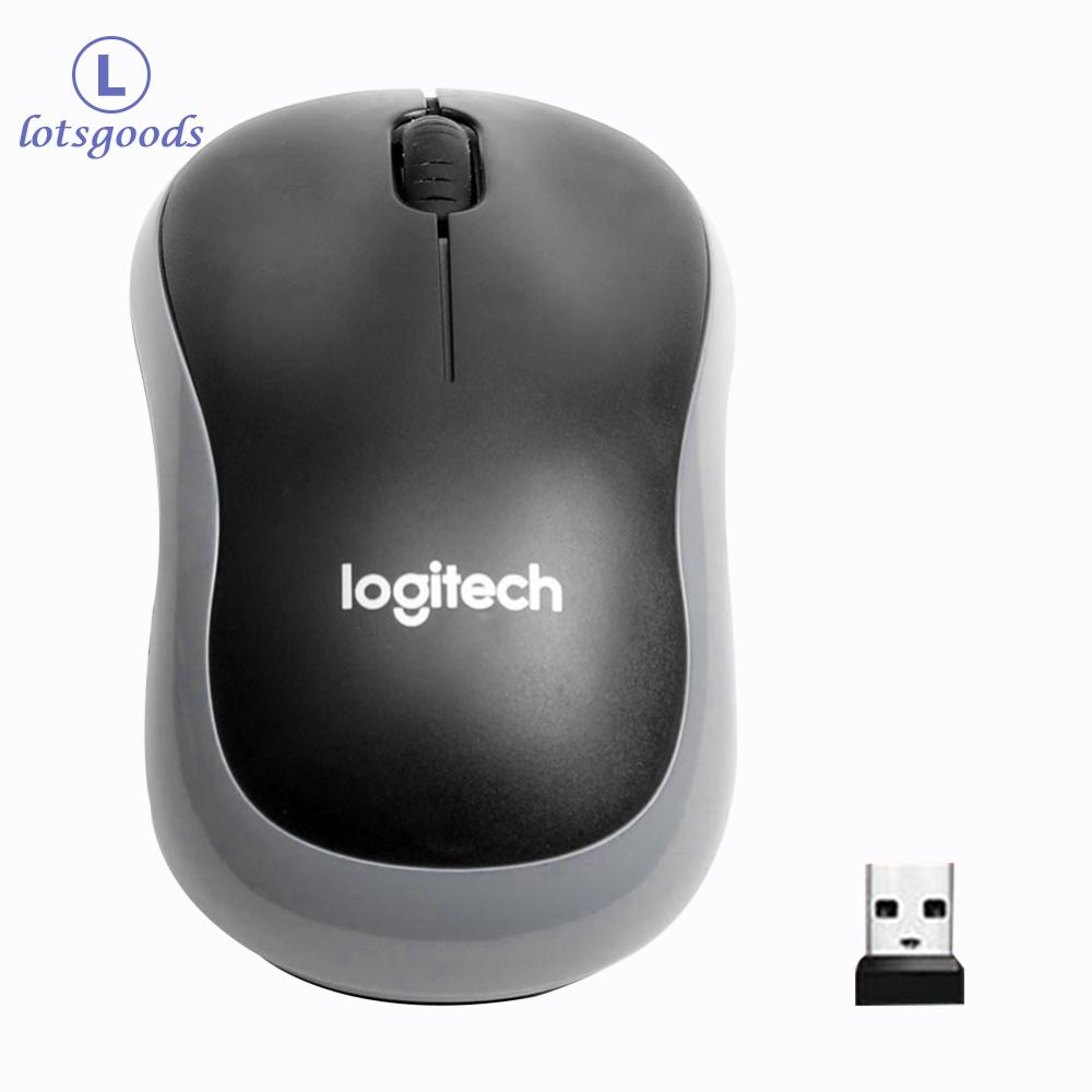 M185 Mini Wireless Mouse 3 Buttons Ergonomic Mouse 2.4GHz with USB Mini Receiver Computer Mouse for Windows/Mac OS/Linux