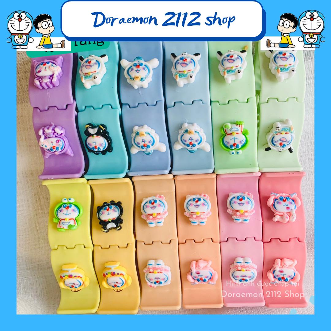 KẸP TÓC CÀNG CUA HOẠT HÌNH DORAEMON SIÊU ĐÁNG IU (KẸP CÀNG CUA GIỮ NẾP TÓC 5 RĂNG - 3 RĂNG)