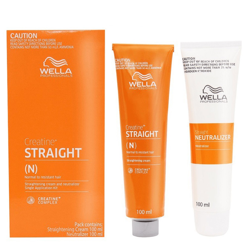 WELLA%20Professionals%20wnsc%20Creatine%20Straight%20(N)%20for%20Normal%20to%20Resistant%20Hair%20Straightening%20CREAM%20and%20Neutralizer%20Single%20Application%20Kit%20200%20ml%20-%20Image%202