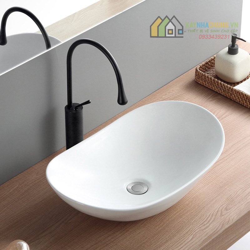 Chậu lavabo thuyền sang trọng