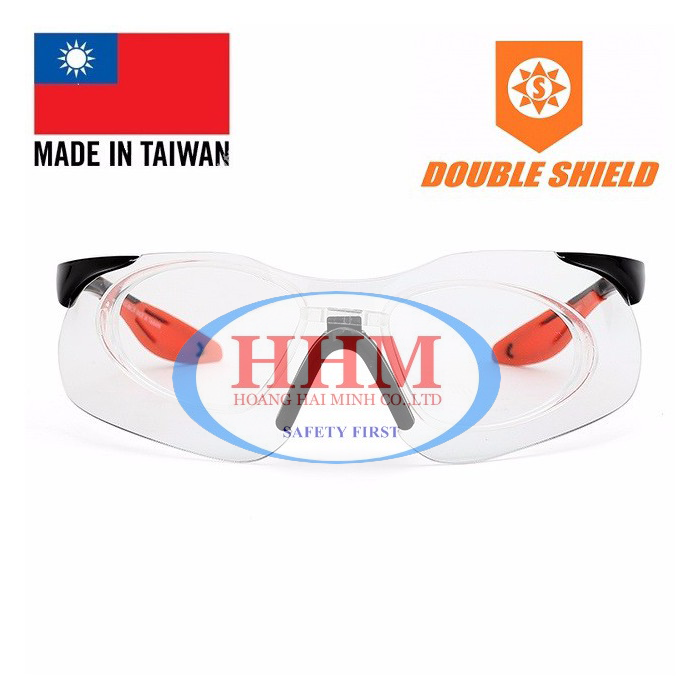 Kính bảo hộ cận thị Double Shield 6868D