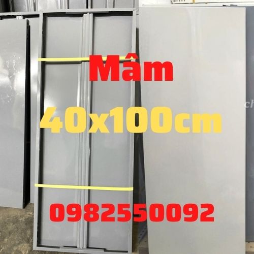 mâm v lỗ (khổ rộng 40cm x dài 60-80-100-120cm).mâm kệ sắt v lỗ