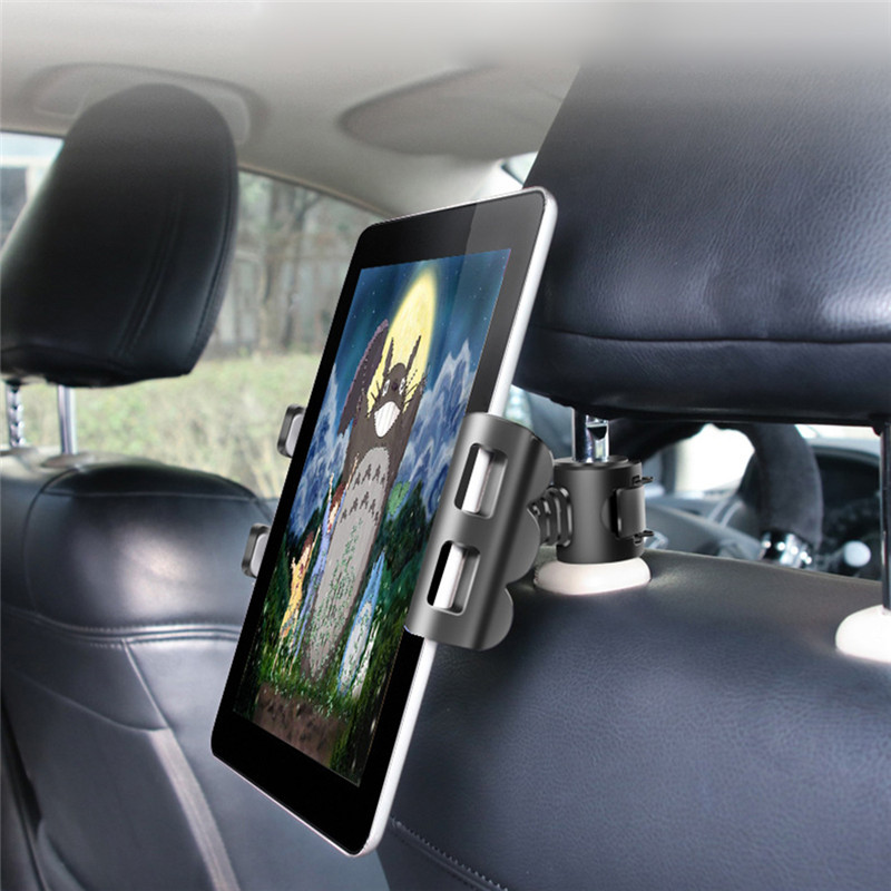 Adjustable Car Tablet Stand Holder For Ipad Tablet Accessories, Universal Tablet Stand Car Seat Back Bracket For 4-12 Inch Tablet