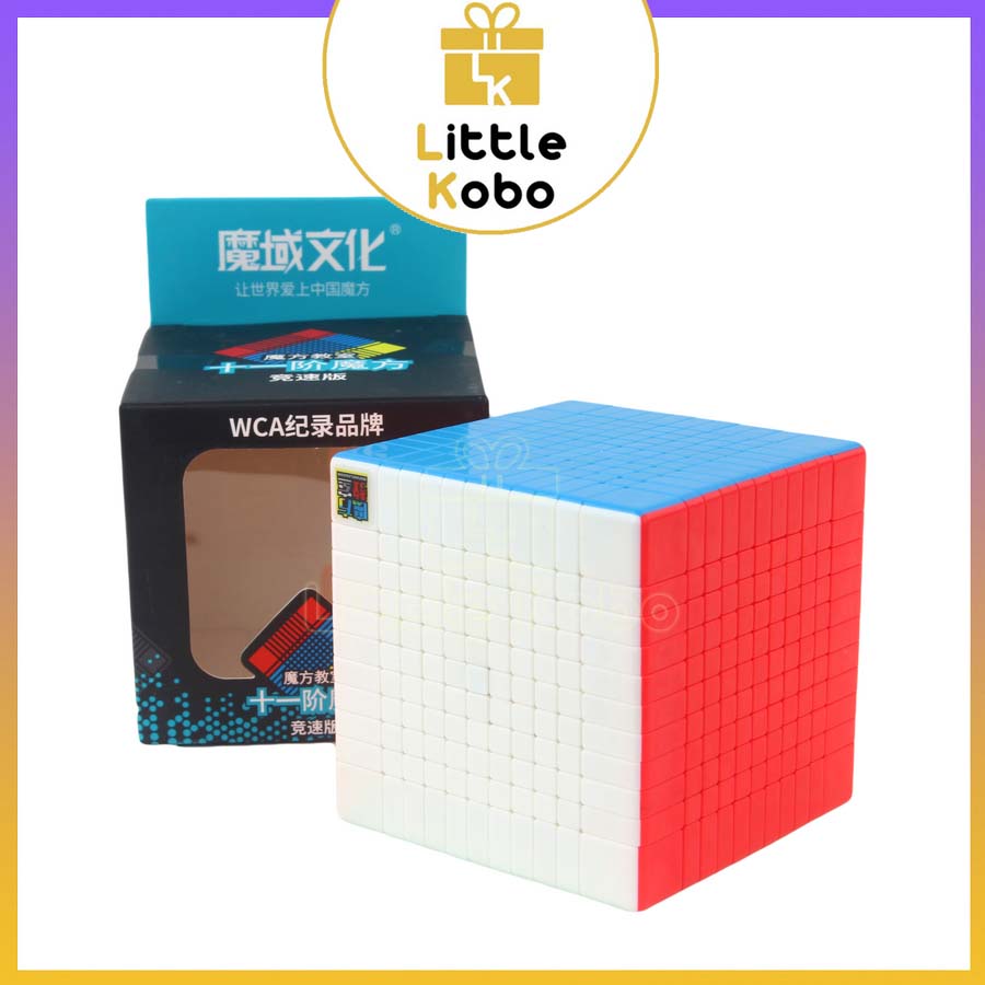 Rubik 11x11 moyu meilong 11x11 stickerless rubic 11 tầng đồ chơi trí tuệ trẻ em phát triển tư duy 11x11x11 - little kobo