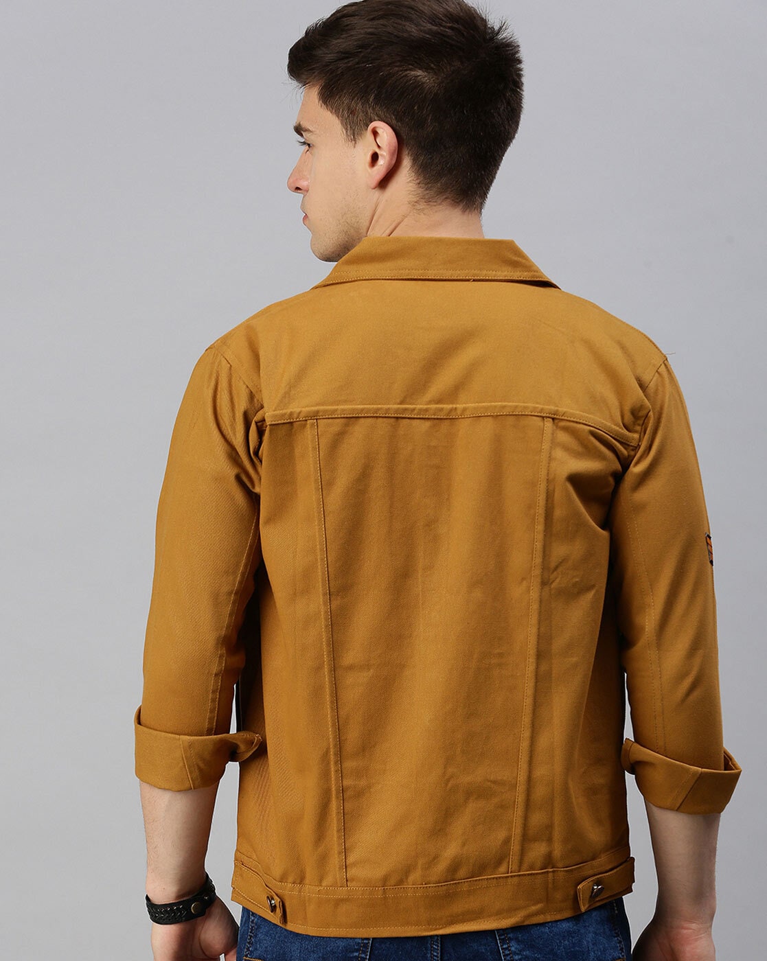 Men's%20Khaki%20Denim%20Jacket%20With%20Badges%20By%20Knockout%20Denims%20-%20Image%206