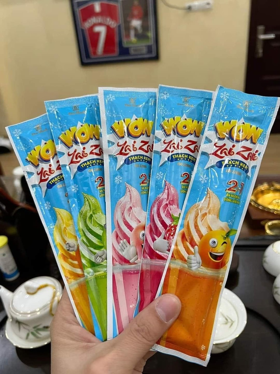 [HCM] Thạch Kem ZAIZAI Đức Hạnh - Bạch Dương