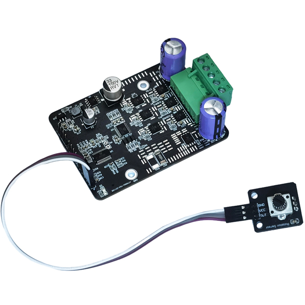 Dc 6-80v bldc three phase dc brushless motor controller pwm high power 1600w motor control driver board motor regulator no hall
