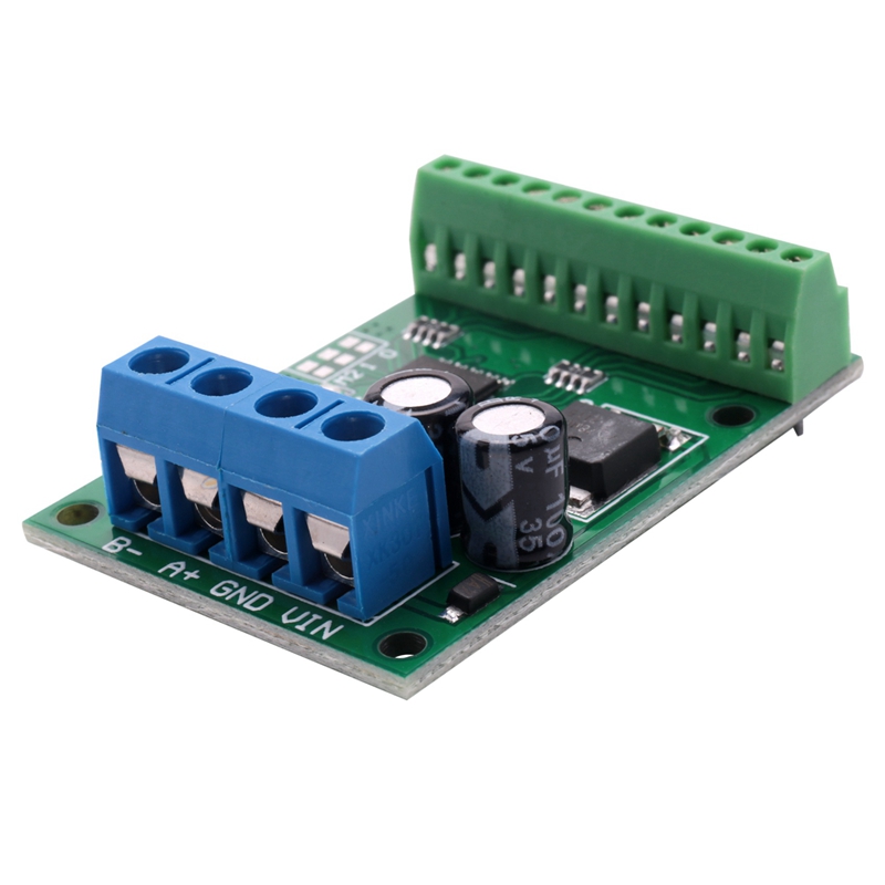 8Ch Input/Output Digital Switch TTL LvTTL CMOS RS485 IO Control Module Modbus Rtu Board for PLC Relay