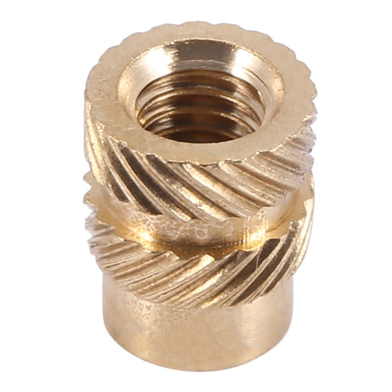 100x #10-32 LONG Brass Threaded Heat Set Inserts for Plastic 3D Printing Metal e