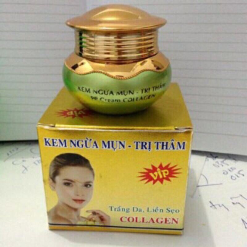 Kem Linh Chi Vàng Mụn Thâm Trắng Da 20g