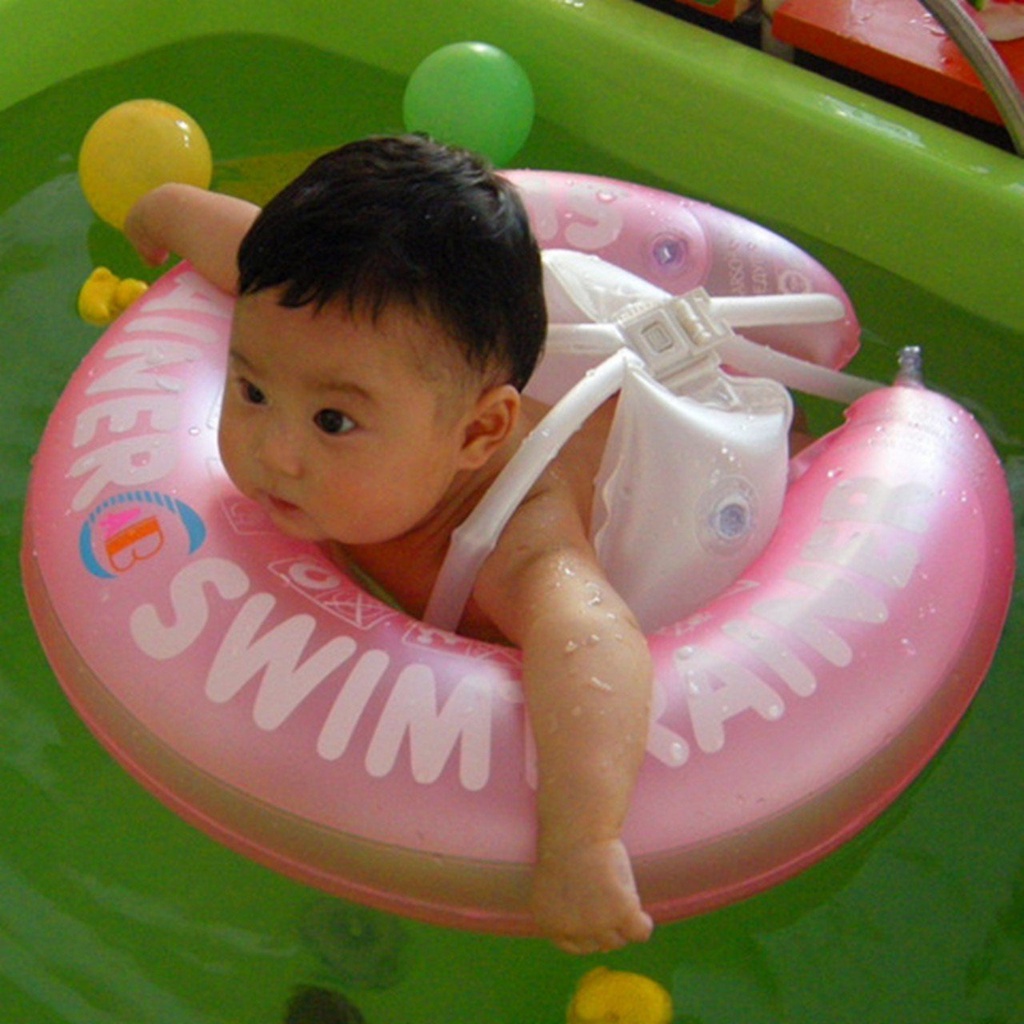 Phao Bơi Đi Biển An Toàn Cho Bé, phao bơi tròn - Thingkids