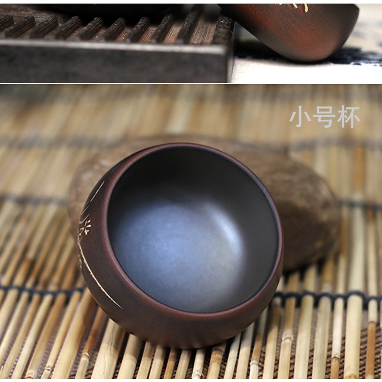 Chén tử sa Tứ Quý cao cấp