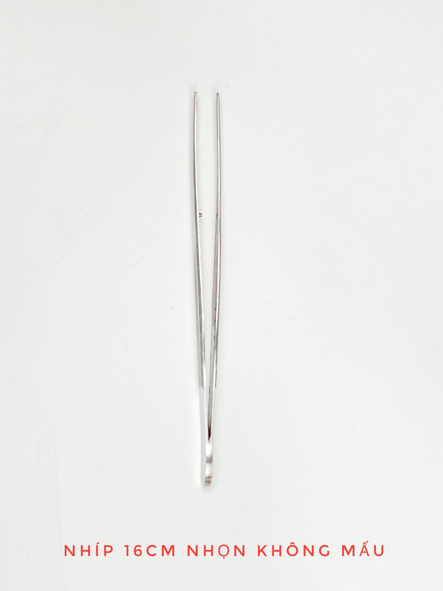 Nhíp nhọn 12.5cm 16cm không mấu