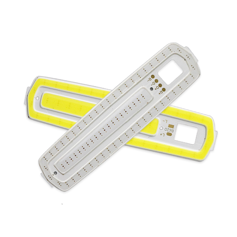 【TopazTrove】LED COB Bar DC 3V Led Lamp for DIY Bed Lightbulb 2W 3W Cold White Red Yellow Chip 87mm JQ. 