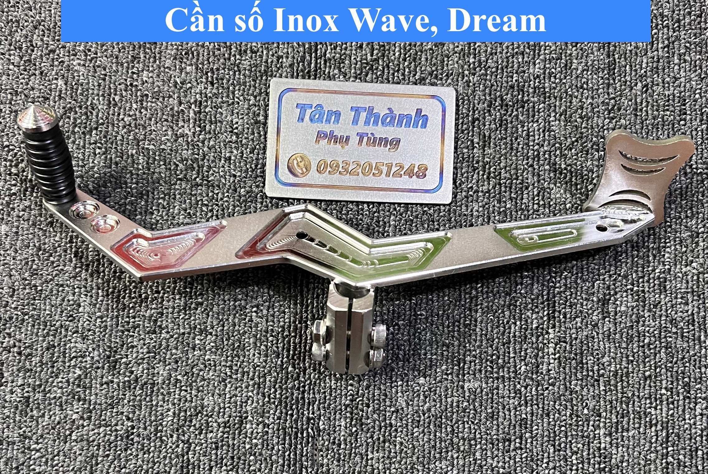 Cần số inox 304 wave , dream