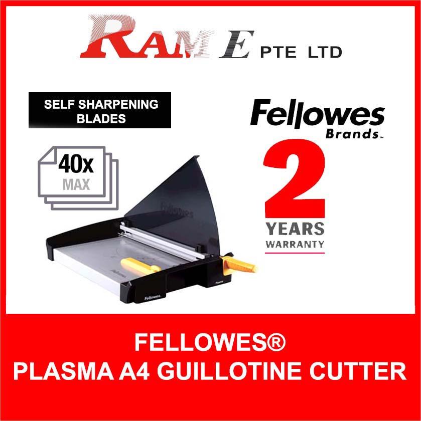 Fellowes Hebelschneidemaschine A4 - SafeCut Plasma Für Bis Zu 40 Blatt (80g/m²)