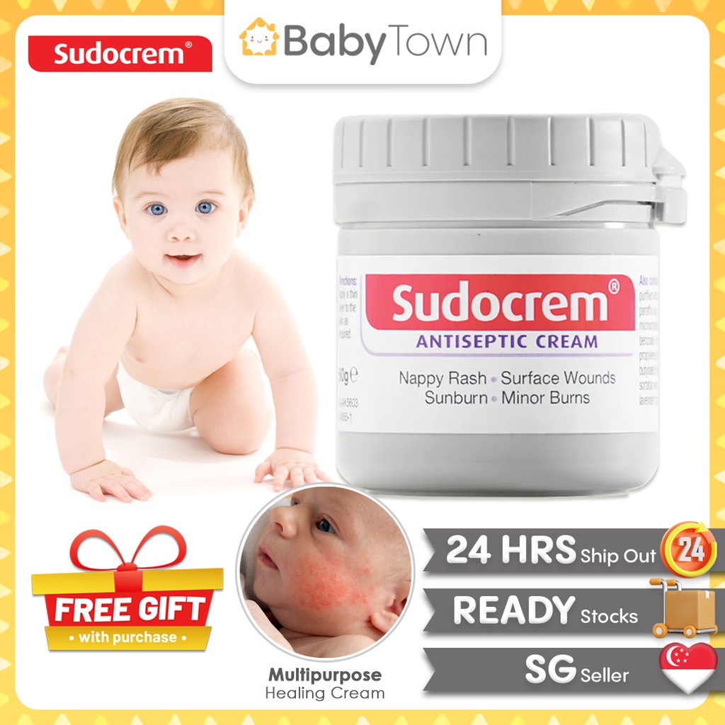 Sudocrem Antiseptic Healing Cream, 60g Nappy Rash Nappy Cream Baby