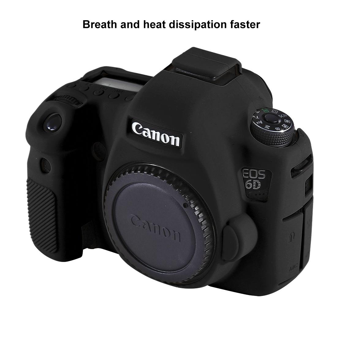 PULUZ Ốp Bảo Vệ Silicon Mềm Cho Canon EOS 6D