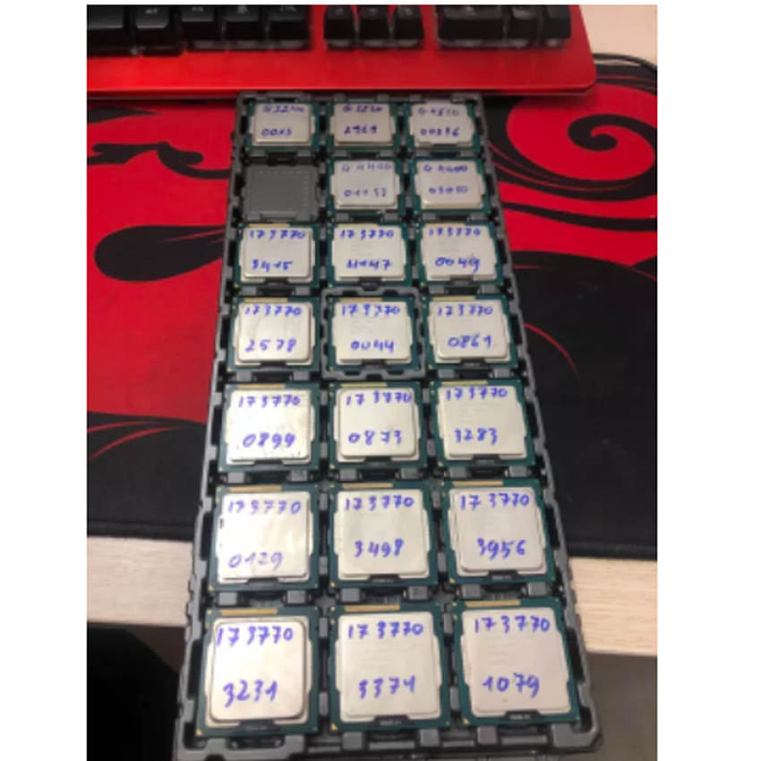 Chíp i7 3770 Cpu i7 3770 socket 1155 dùng cho main h61 b75....