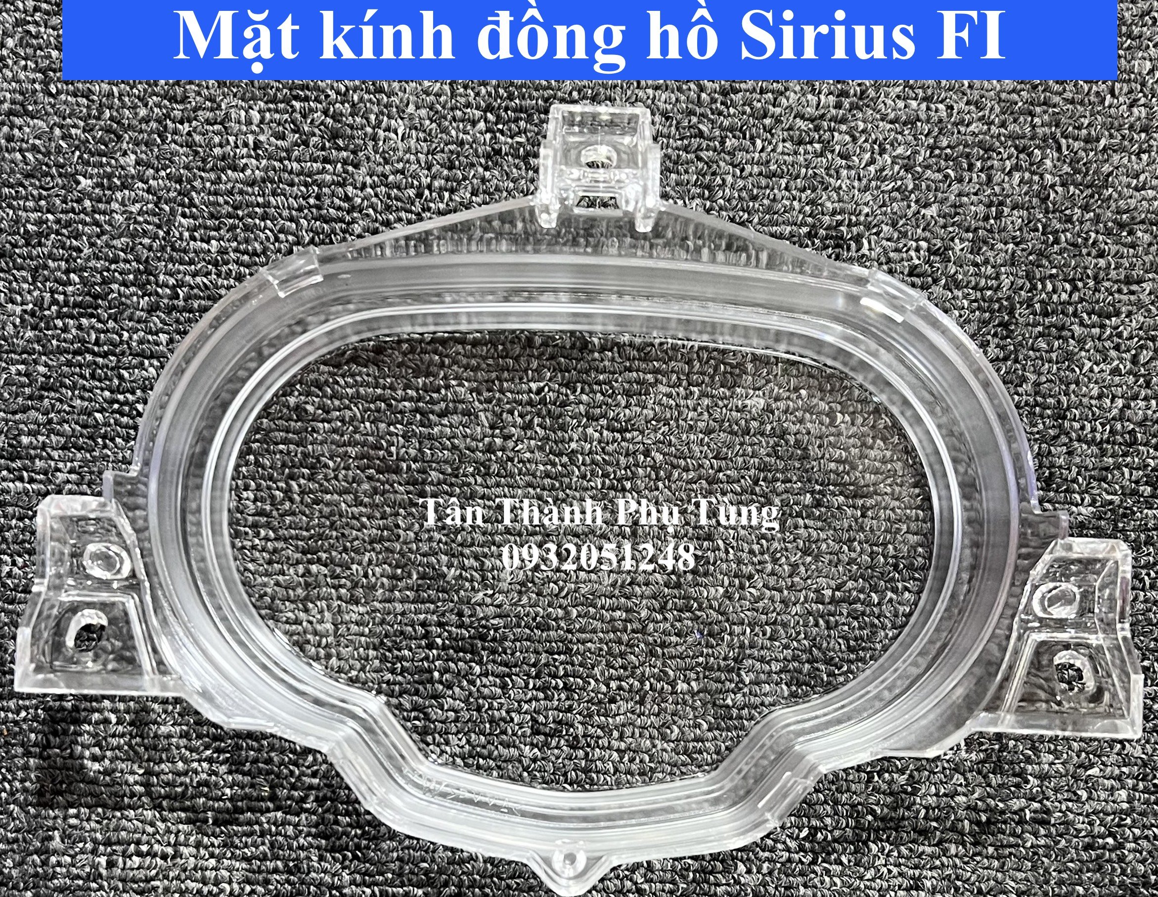 Mặt kính đồng hồ Sirius FI