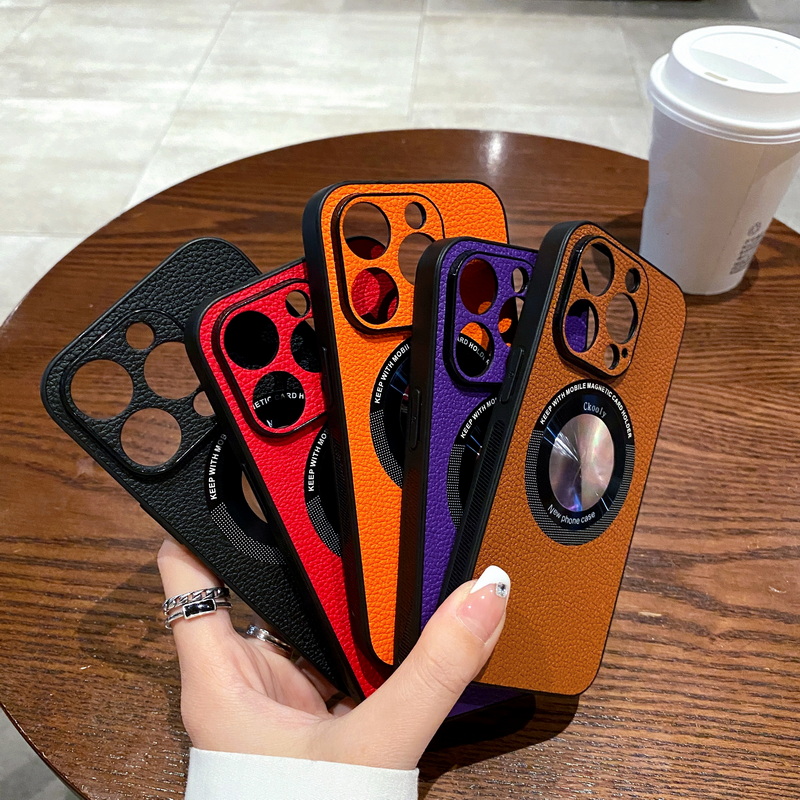 ALIGO Camera Protection Leather Soft Phone Case Cover Shockproof for iPhone 11 For iPhone 14 Pro Max 13 12
