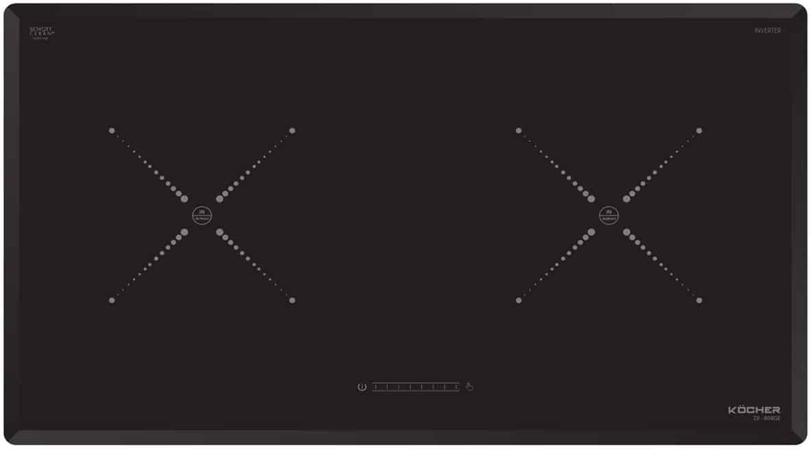 Bếp từ đôi Kocher DI 808GE nhập khẩu Đức