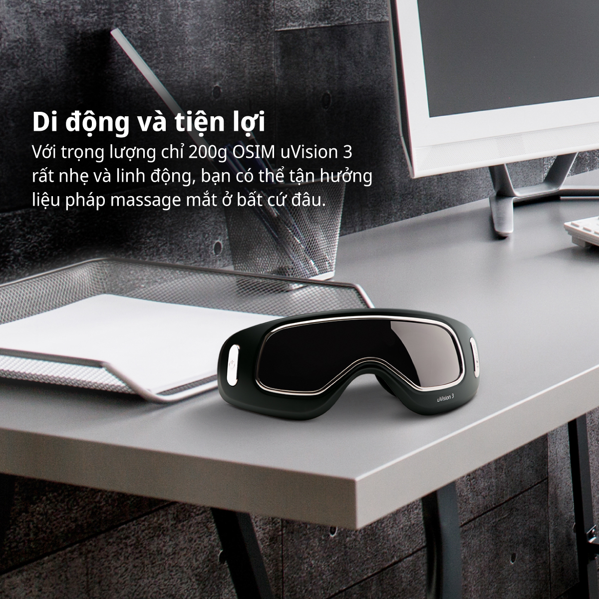 OSIM Máy massage mắt uVision 3