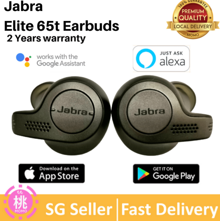 Jabra Elite 65t Earbuds – Alexa Built 