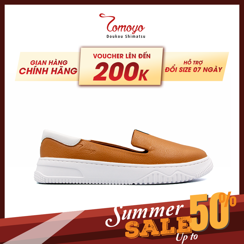 Giày sneaker nữ tomoyo da microfiber "siêu nhẹ" tmw20502