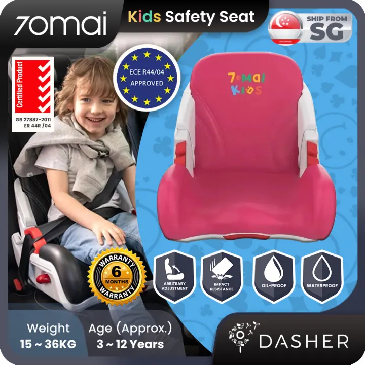 Euro Ece Certified 70mai Baby Child Safety Booster Car Seat For Kids Child From 3 12years Old 15 36kg Ece Certified Isofix Lazada Singapore