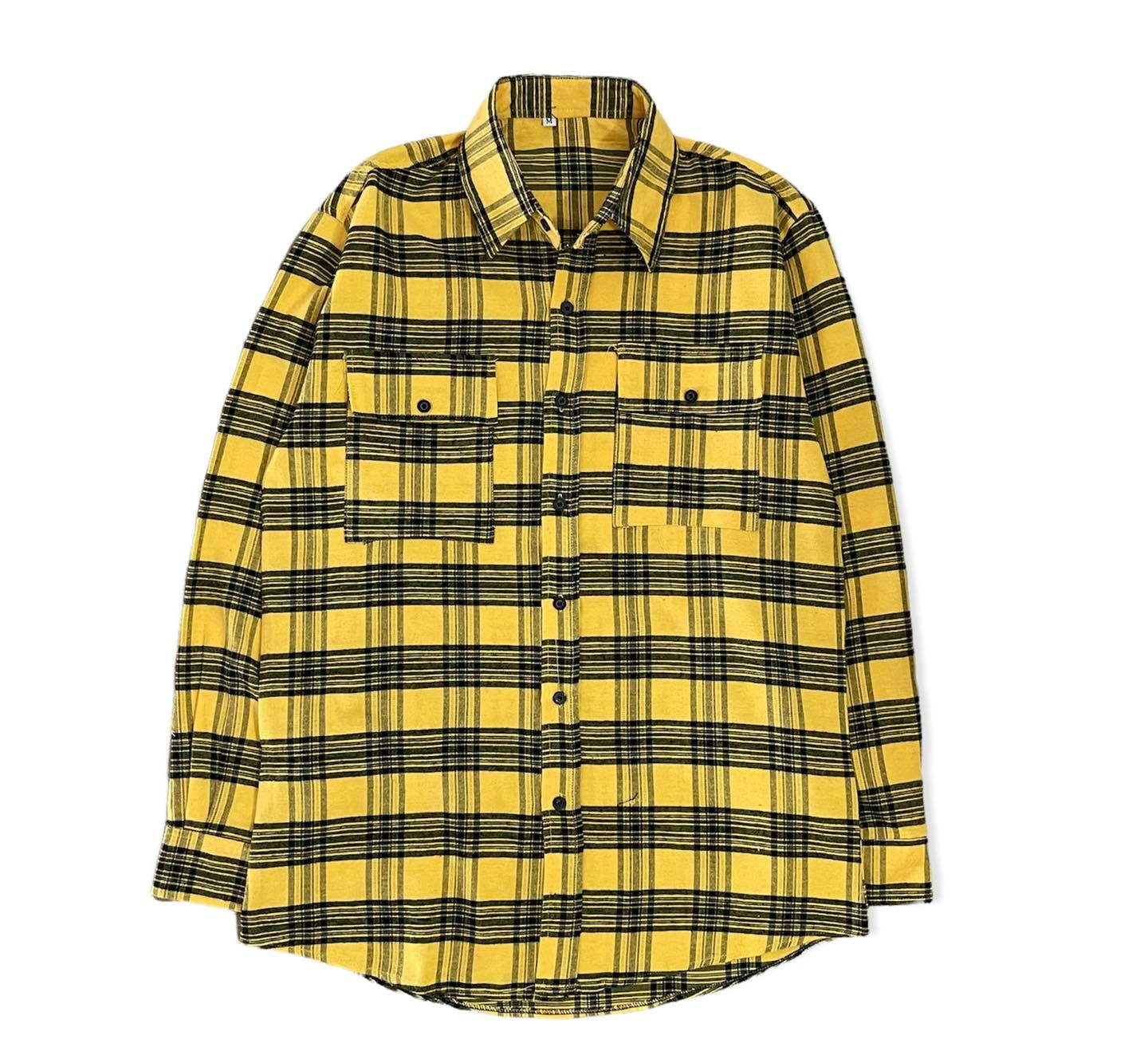 [15% Refund] 4-Color Striped Flannel Plaid Shirt